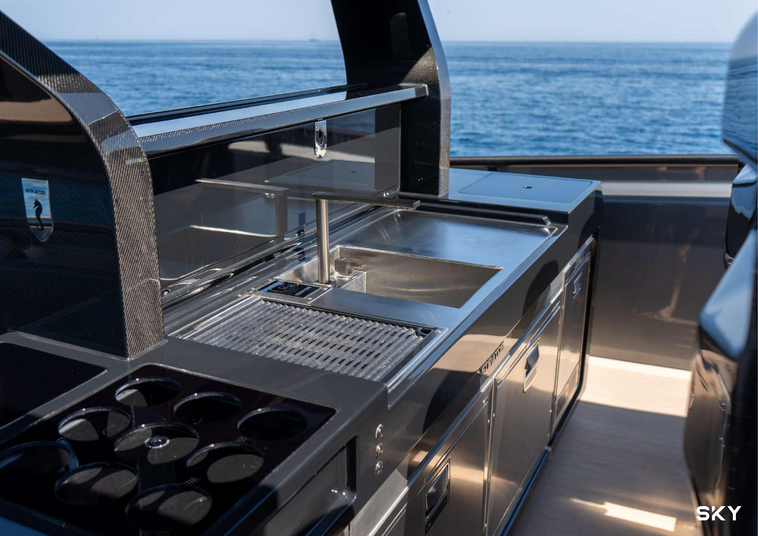 SKY onboard galley detail