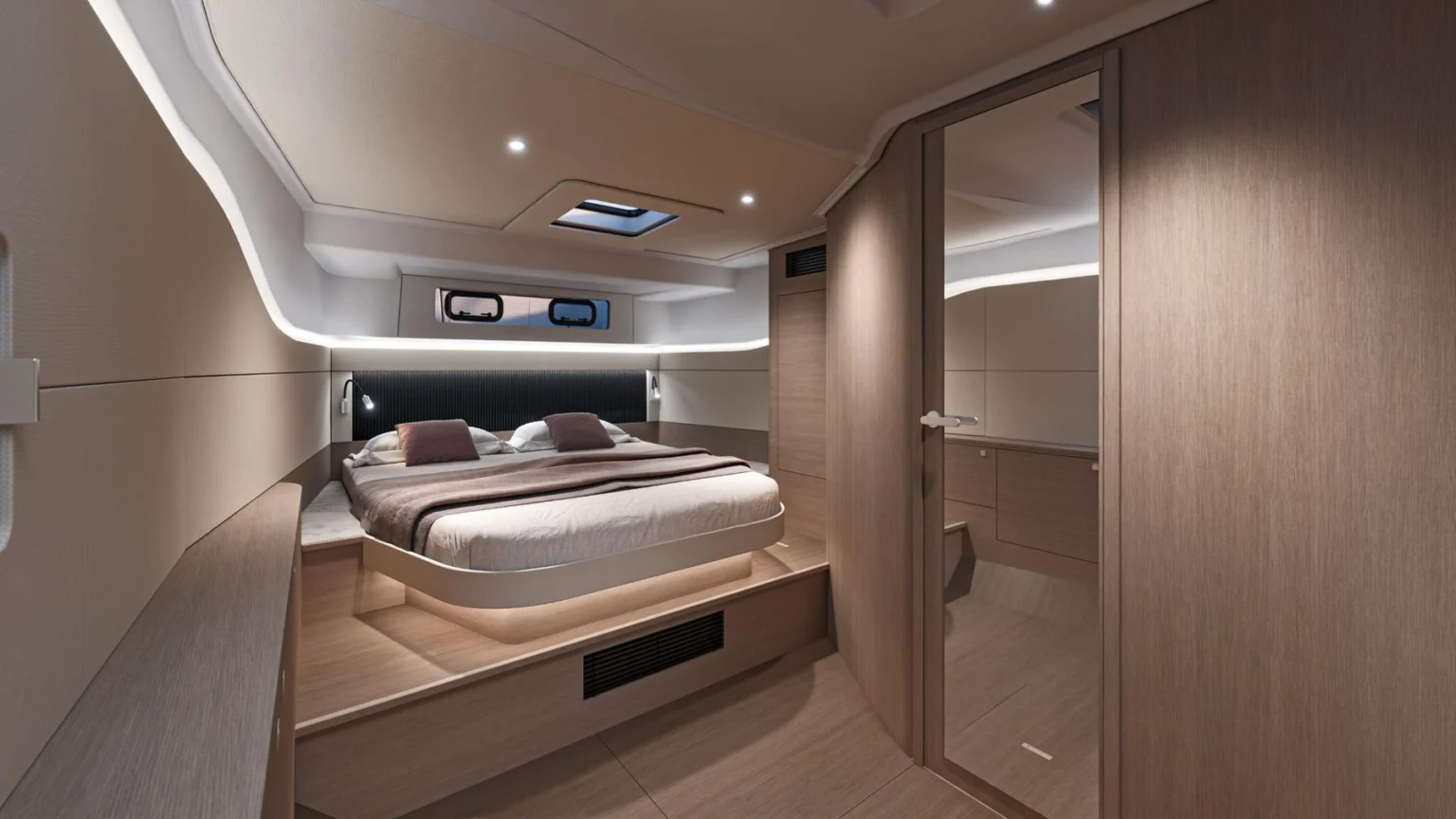 Owner's cabin on the Bénéteau Gran Turismo 40
